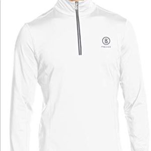 Bogner Fire and Ice Fleece White Zip up